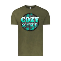 Vintage Olive cozy season Vintage Tee - AdoDesignShop