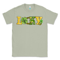 Matcha lucky horseshoe and four leaf clover Classic Tee - AdoDesignShop