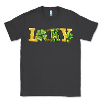 Smoke lucky horseshoe and four leaf clover Classic Tee - AdoDesignShop
