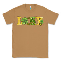 Toasted Coconut lucky horseshoe and four leaf clover Classic Tee - AdoDesignShop