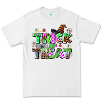 White trıck or treat Premium Tee - AdoDesignShop