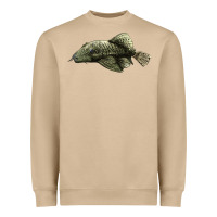 Mushroom Bristlenose Placo Heavyweight Sweatshirt - LillyAllenDesigns
