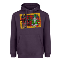 Plum Christmas Ho Ho Ho Heavyweight Hoodie - Bettercallsaul