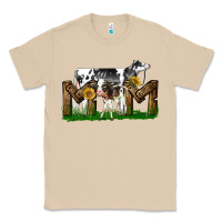Western Holstein Cow And Baby Cow Mom Classic Tee | Teevron
