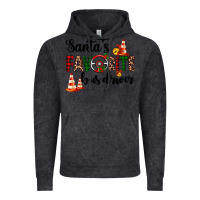 Vintage Black santa's favorite bus driver Vintage Hoodie - AdoDesignShop