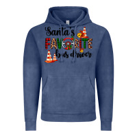 Vintage Denim santa's favorite bus driver Vintage Hoodie - AdoDesignShop