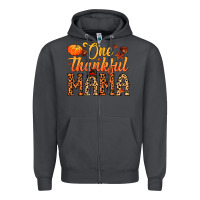 Smoke one thankful mama Zipper Hoodie - MaliasSmallBusiness