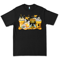 Black bumble bee coffee cups Premium Tee - Zillion Design Studio