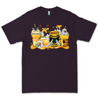 Plum bumble bee coffee cups Premium Tee - Zillion Design Studio