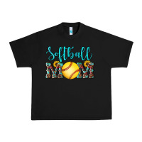 Black western leopard  sunflowers glitter mom softball Urban Heavy Tee - Artiststas