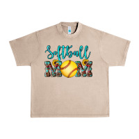 French Oak western leopard  sunflowers glitter mom softball Urban Heavy Tee - Artiststas