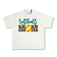 Pistachio western leopard  sunflowers glitter mom softball Urban Heavy Tee - Artiststas