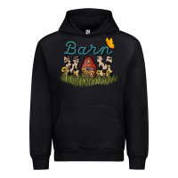 Black Barn mom sunflower mother's day Urban Hoodie - HowdyJamesFarm
