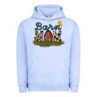 Pigment Grape Ice Barn mom sunflower mother's day Urban Hoodie - HowdyJamesFarm