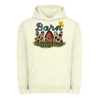 Pigment Pistachio Barn mom sunflower mother's day Urban Hoodie - HowdyJamesFarm