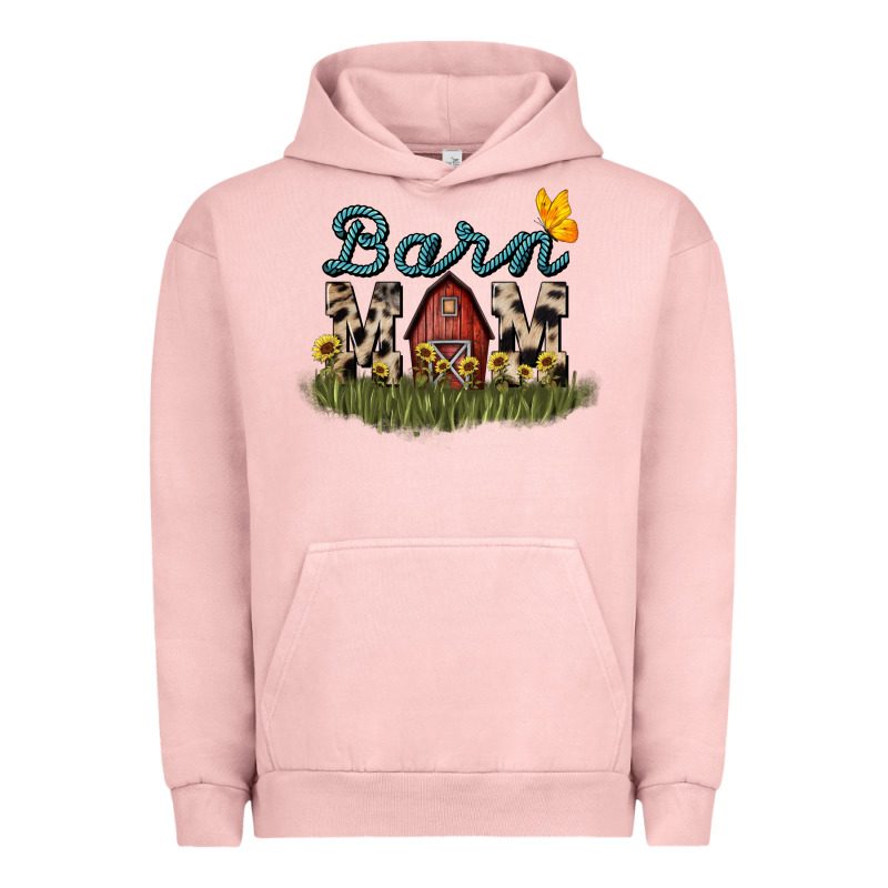 Barn Mom Sunflower Mother's Day Urban Hoodie by HowdyJamesFarm | Teevron