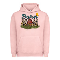 Pigment Salmon Barn mom sunflower mother's day Urban Hoodie - HowdyJamesFarm