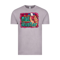 Vintage Zinc nail hustler serape leopard background Vintage Tee - Artiststas