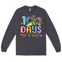 Smoke 100 days of school cheer Long Sleeve Tee - MaliasSmallBusiness