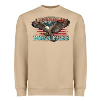 Mushroom legendary born free eagle Heavyweight Sweatshirt - NancyCooperArtShop