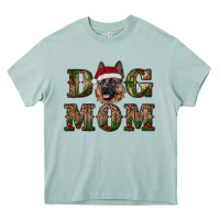 Arona chriistmas dog mom with german shepherd Heavy Core Tee - RanaPortraitStore