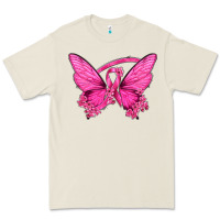 Bone Breast Cancer Butterfly Premium Tee - texasbilliewilder