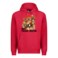 Cardinal Cute Heifer Premium Hoodie - texasbilliewilder