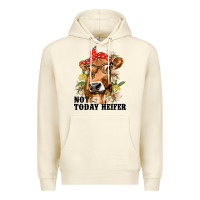 Sandshell Cute Heifer Premium Hoodie - texasbilliewilder