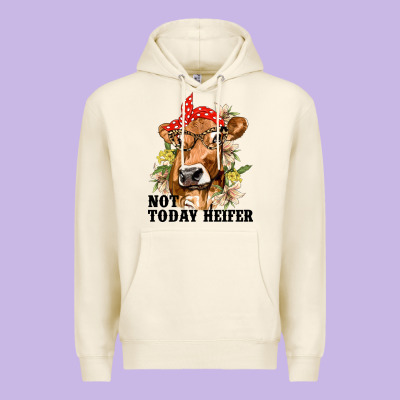 Cute Heifer Premium Hoodie Designed By Texasbilliewilder