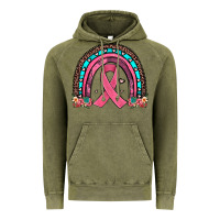 Vintage Olive ribbon rainbow Vintage Hoodie - JahusDesignShop