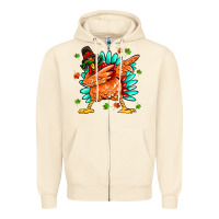 Sandshell turkey Zipper Hoodie - MaliasSmallBusiness