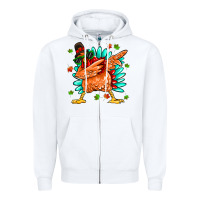 White turkey Zipper Hoodie - MaliasSmallBusiness