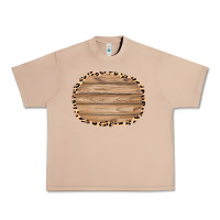 Burro wood and leopard background 3200x2400 Urban Heavy Tee - AdoDesignShop