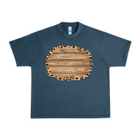 Wood And Leopard Background 3200x2400 Urban Heavy Tee | Teevron
