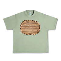 Oil Green wood and leopard background 3200x2400 Urban Heavy Tee - AdoDesignShop
