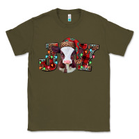 Army Green joy baby cow christmas Classic Tee - Jasminsmagicworld