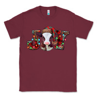 Burgundy joy baby cow christmas Classic Tee - Jasminsmagicworld