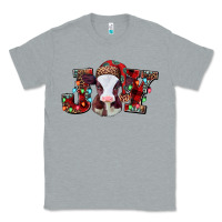 Heather Grey joy baby cow christmas Classic Tee - Jasminsmagicworld
