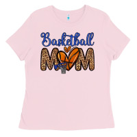 Bubblegum Pink basketball mom Ladies Tee - Zillion Design Studio