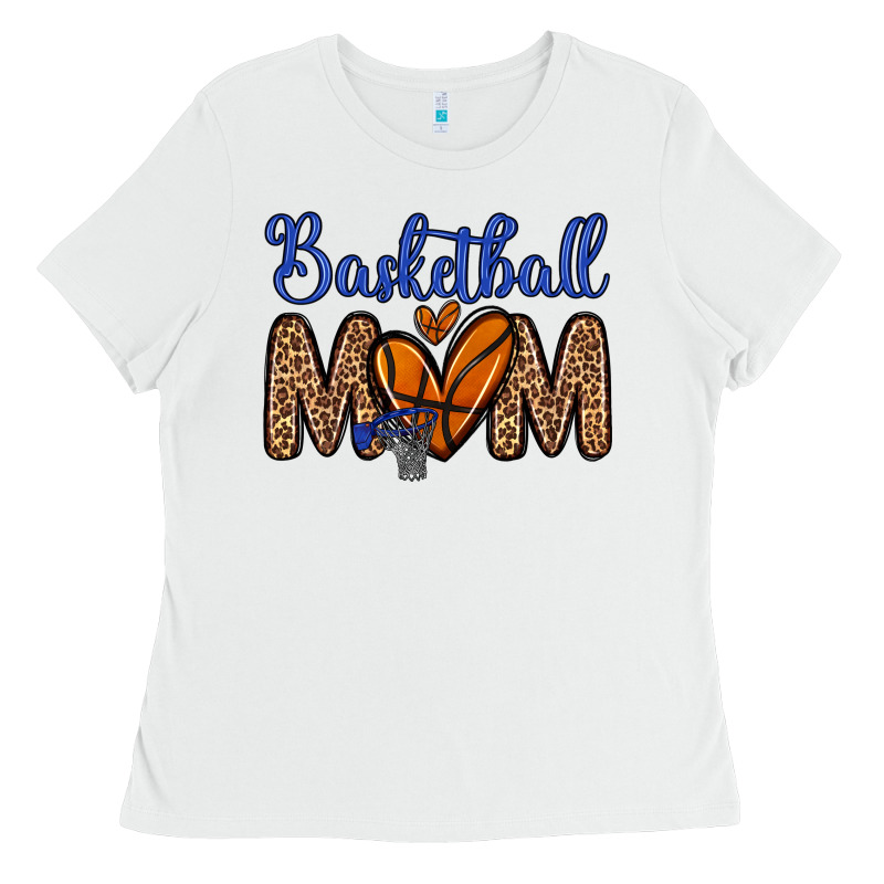 Basketball Mom Ladies Tee by Zillion Design Studio | Teevron