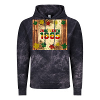 Cloud Black juneteenth 1865 Vintage Hoodie - Artiststas
