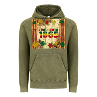 Vintage Olive juneteenth 1865 Vintage Hoodie - Artiststas