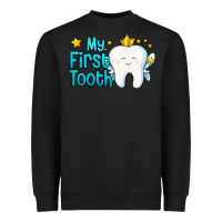 Black my first tooth tooth fairy Heavyweight Sweatshirt - Jasminsmagicworld