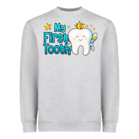 Heather Grey my first tooth tooth fairy Heavyweight Sweatshirt - Jasminsmagicworld