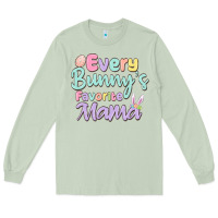 Matcha every bunny's favorite mama Long Sleeve Tee - MaliasSmallBusiness