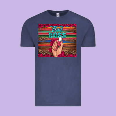Nail Boss Vintage Tee Designed By Artiststas