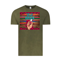 Vintage Olive nail boss Vintage Tee - Artiststas