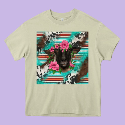 Western Suffolk Ewe Heavy Core Tee Designed By Barkaloodesign