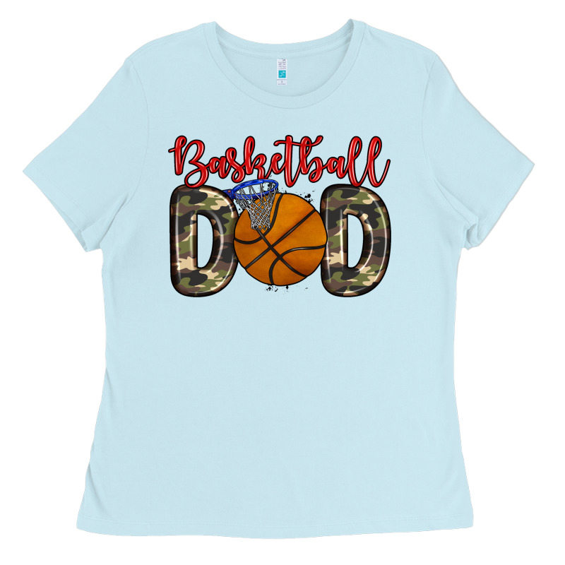 Basketball Dad Ladies Tee by Zillion Design Studio | Teevron