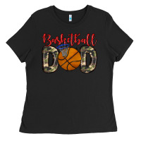 Black basketball dad Ladies Tee - Zillion Design Studio